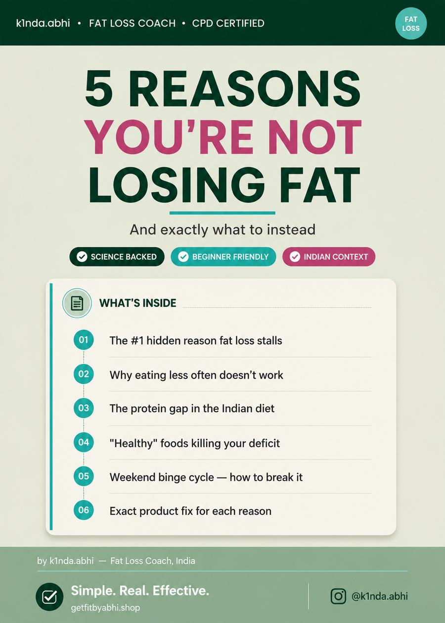 Why You Are Not Losing Fat